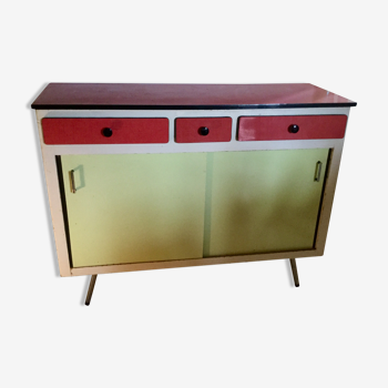 Formica sideboard in the 1960s