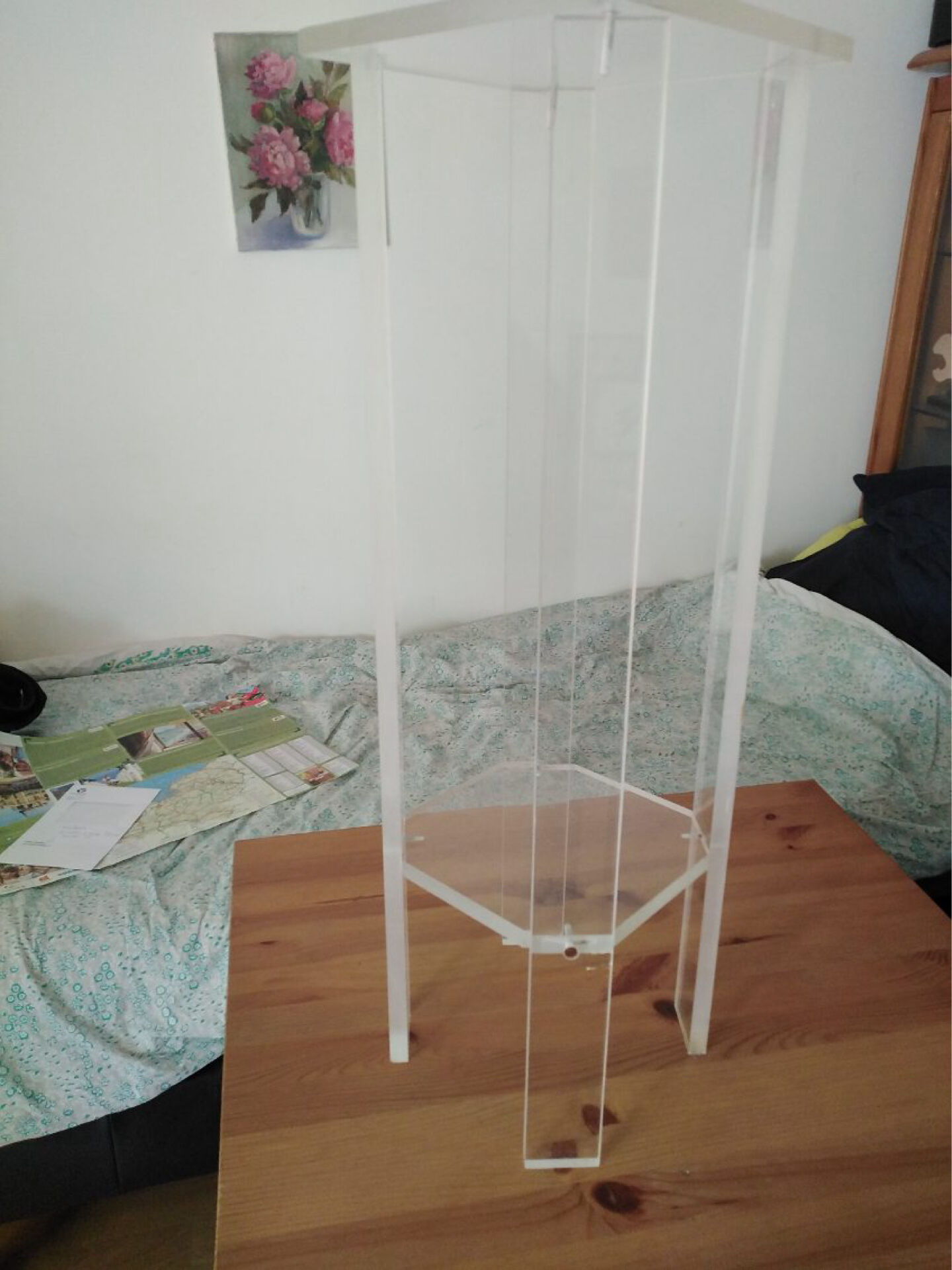Console plexiglass