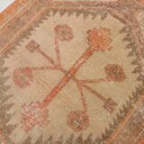 3x12 Pumpink Orange Classic Vintage Runner Rug, 90x353Cm SK 20811