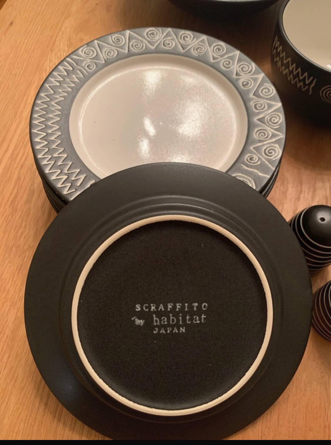 Habitat Scraffito Tableware