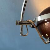 Herda space era eyeball arc wall lamp