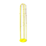 Yellow lase metal coat hanger 90's