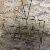 Door Reviews Old 70s Metal Gold + Bamboo Handle Vintage Sofa End