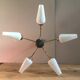 Lustre Arlus vintage laiton 5 branches