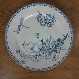 4 assiettes plates Sarreguemines "Carmen"
