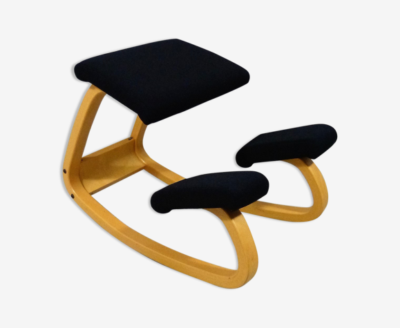Chaise de bureau ergonomique à genoux stokke varier | Selency