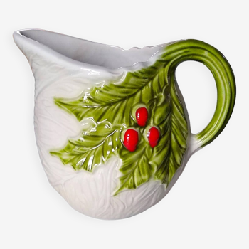 Christmas pitcher in slip - Italy