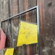 Mid-century modern geometric room divider with textured coloured glass, 1970s–1980s