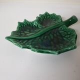 Leaf-shaped ceramic pocket emptier, Ferlay creation (Vallauris)