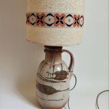 Ceramic lamp West Germany 70s
