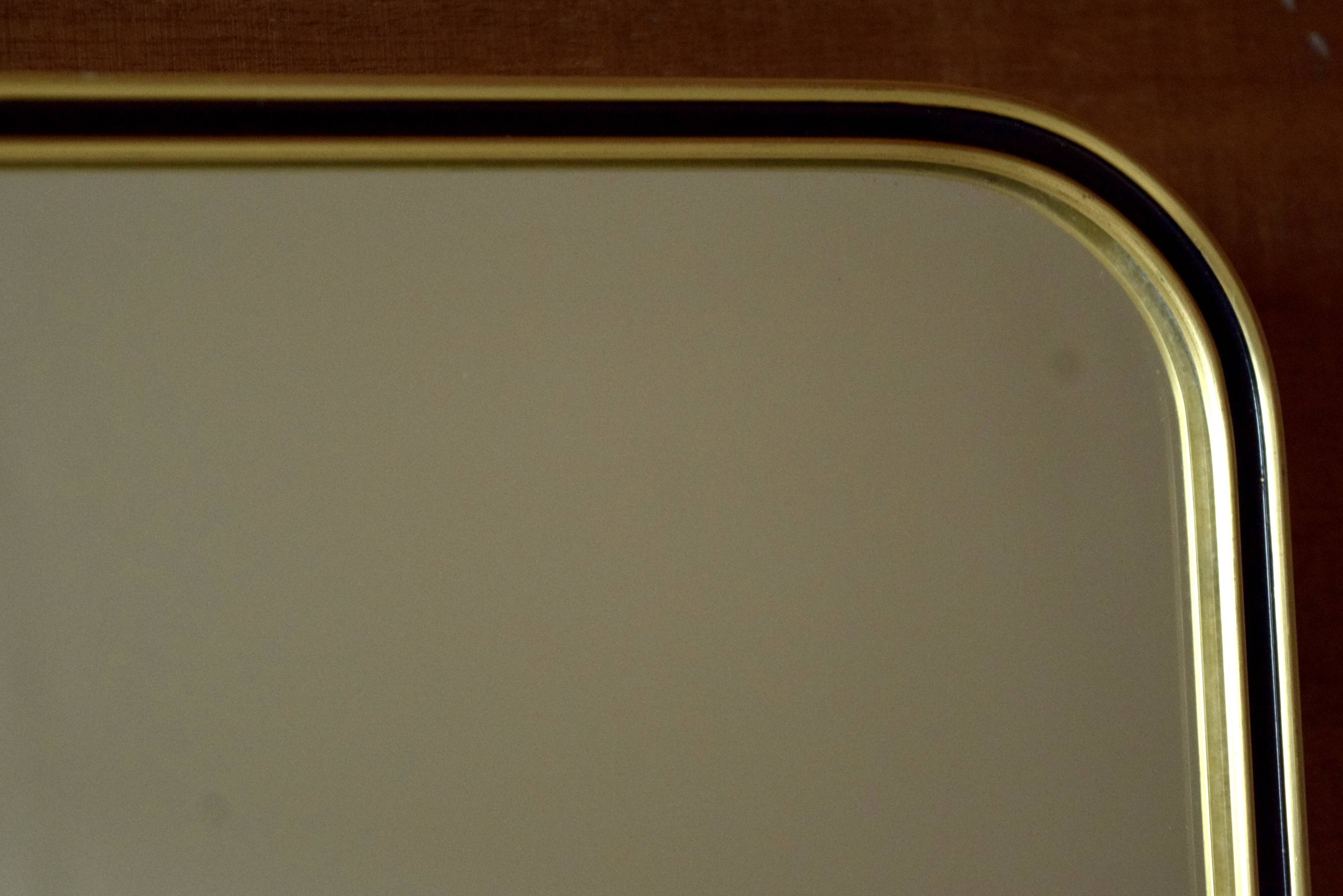 Old rearview mirror - Height: 61 cm - 1950s -