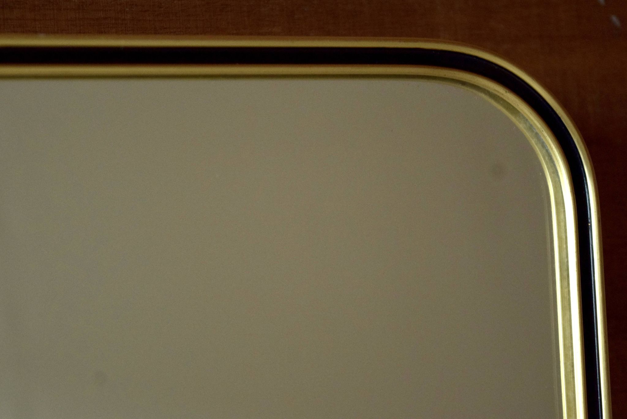 Old rearview mirror - Height: 61 cm - 1950s -