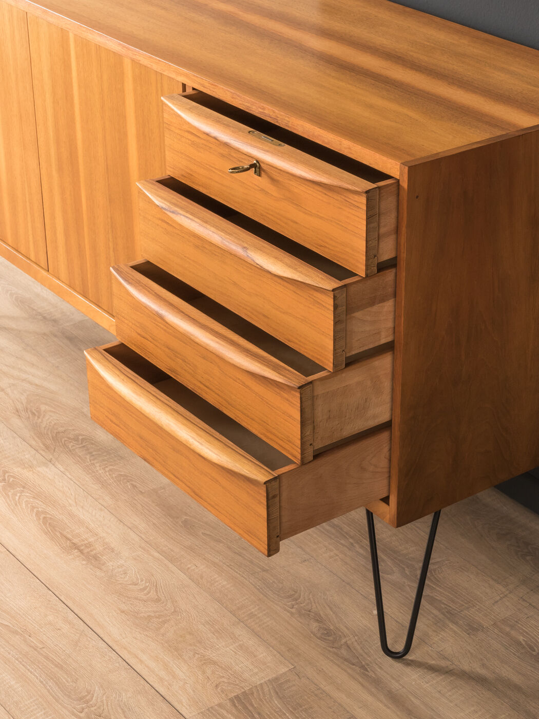 Walnut sideboard from the 1950s
