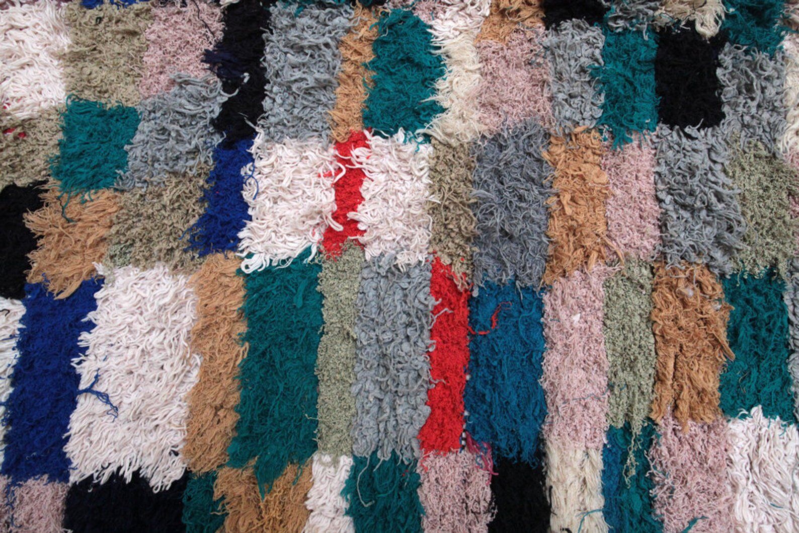 Carpet boucherouite Moroccan 80x200cm
