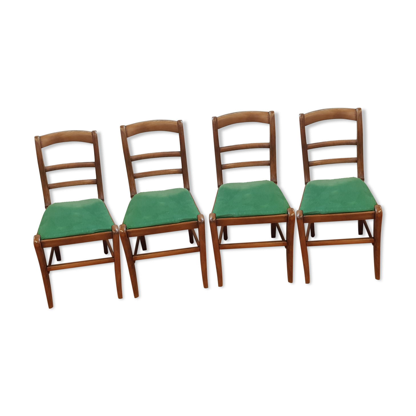 4 Louis-Philippe-style chairs in cherry