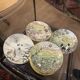 Lot 12 assiettes Yorkshire