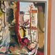 Original Swedish Oil On Panel – Paris (1964) – Olle Blomberg