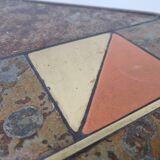 Brutalist slate coffee table, 1970sBrutalist slate coffee table, 1970s