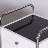 Paire de tables de chevet, Vichr a spol, Chrome, Tchéquie, années 1930