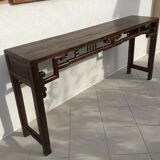 Ancient Chinese elm console