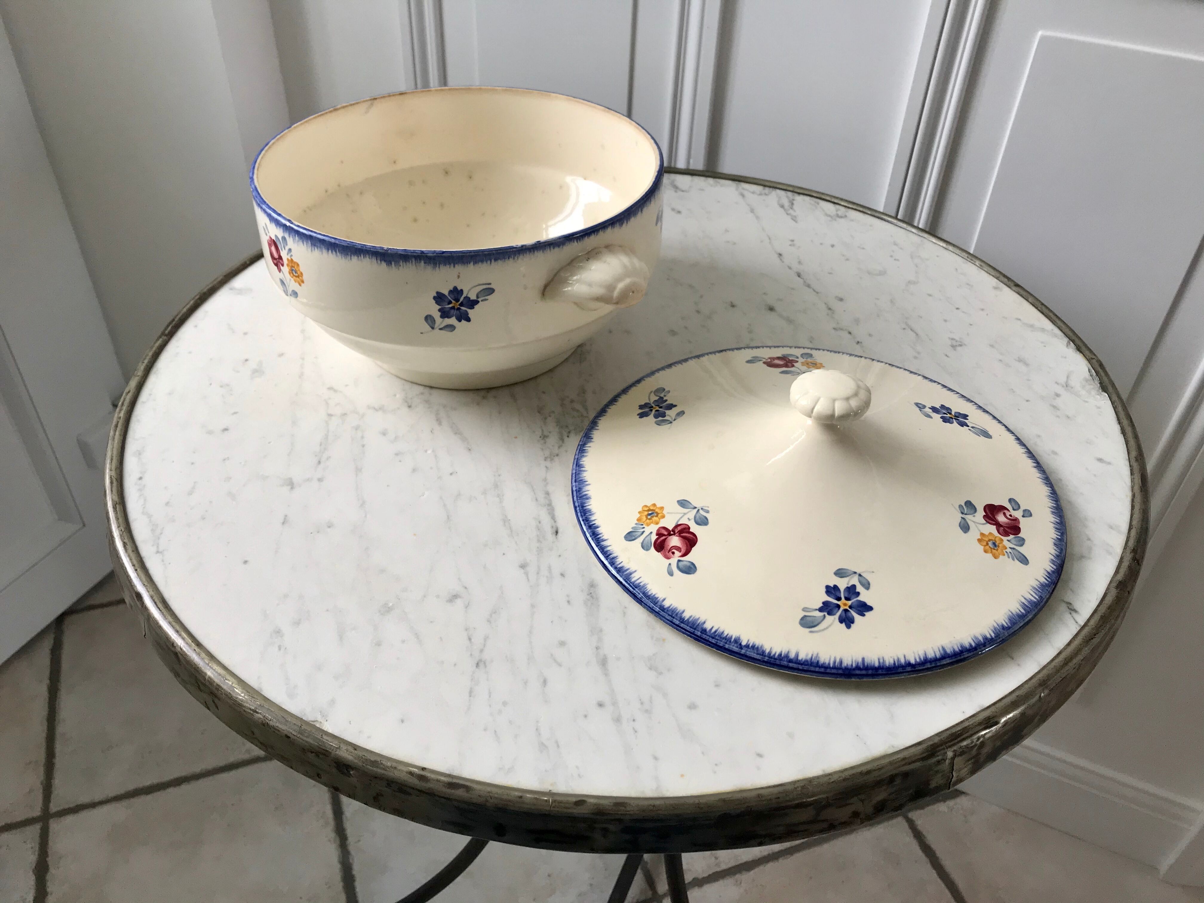 Soup digoin Sarreguemines model "Mary Lou" 30s