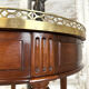 Louis XVI style mahogany hot water bottle table
