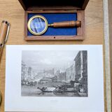 Venice, Italy, Vintage Engraving, 1841 Authentic.