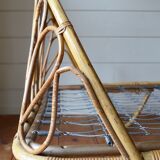 Rattan bed