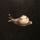 Escargot en argent massif