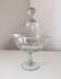 Ancienne bonbonnière, drageoir en cristal de style Baccarat