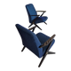 Pair of 1950s Easy Chairs by Bengt Ruda for Nordiska Kompagniet, Sweden
