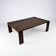 Table basse en wengé hollandaise du milieu du siècle, années 1960
