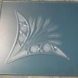 Grand miroir brasserie / bistrot ciselé 1m x 2,30m Art Déco