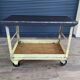 Renault workshop trolley from the 1950s, industrial spirit and original patina.