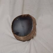 Bookends, Water Agate, polished stone, enhydra