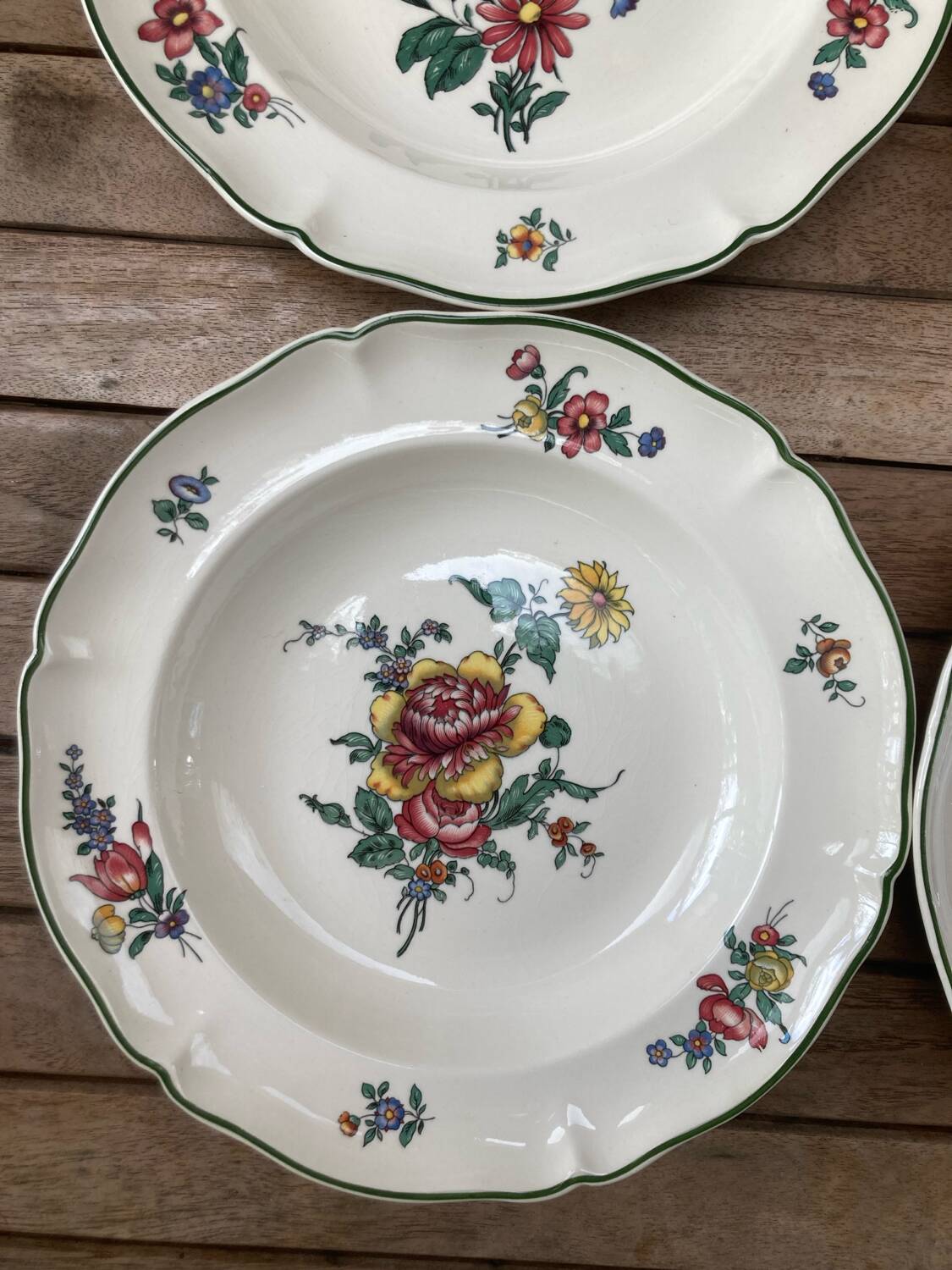 6 assiettes creuses Villeroy&Boch « Alt Strasburg »