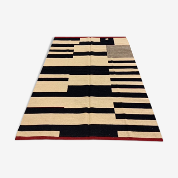 Contemporary kilim carpet 242x169cm