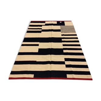 Tapis kilim contemporain 242x169cm