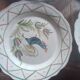 Ceramic plates. 70s/80s Work inspired by the 16th and 17th centuries.