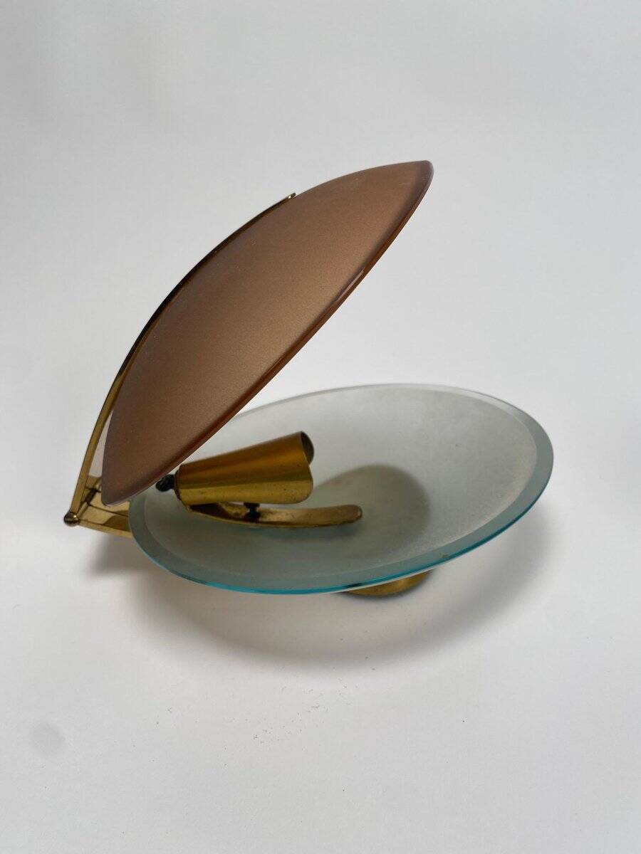 Italian Table Lamps by Max Ingrand for Fontana Arte, 1950s, Set of 2