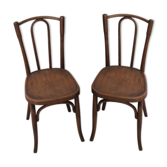 Pair of Fischel bistro chairs