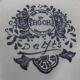 Vase en faience de Delft Royal Sphinx - decor oiseau bleu