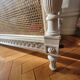 Old bed child wood painted canning NIII St. LXVI