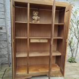 Art deco oak cabinet