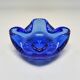 1960s Mid-century Ashtray or Catchall in Bullicante Murano Glass by Flavio