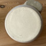Tasse, sous-tasse et sucrier en céramique