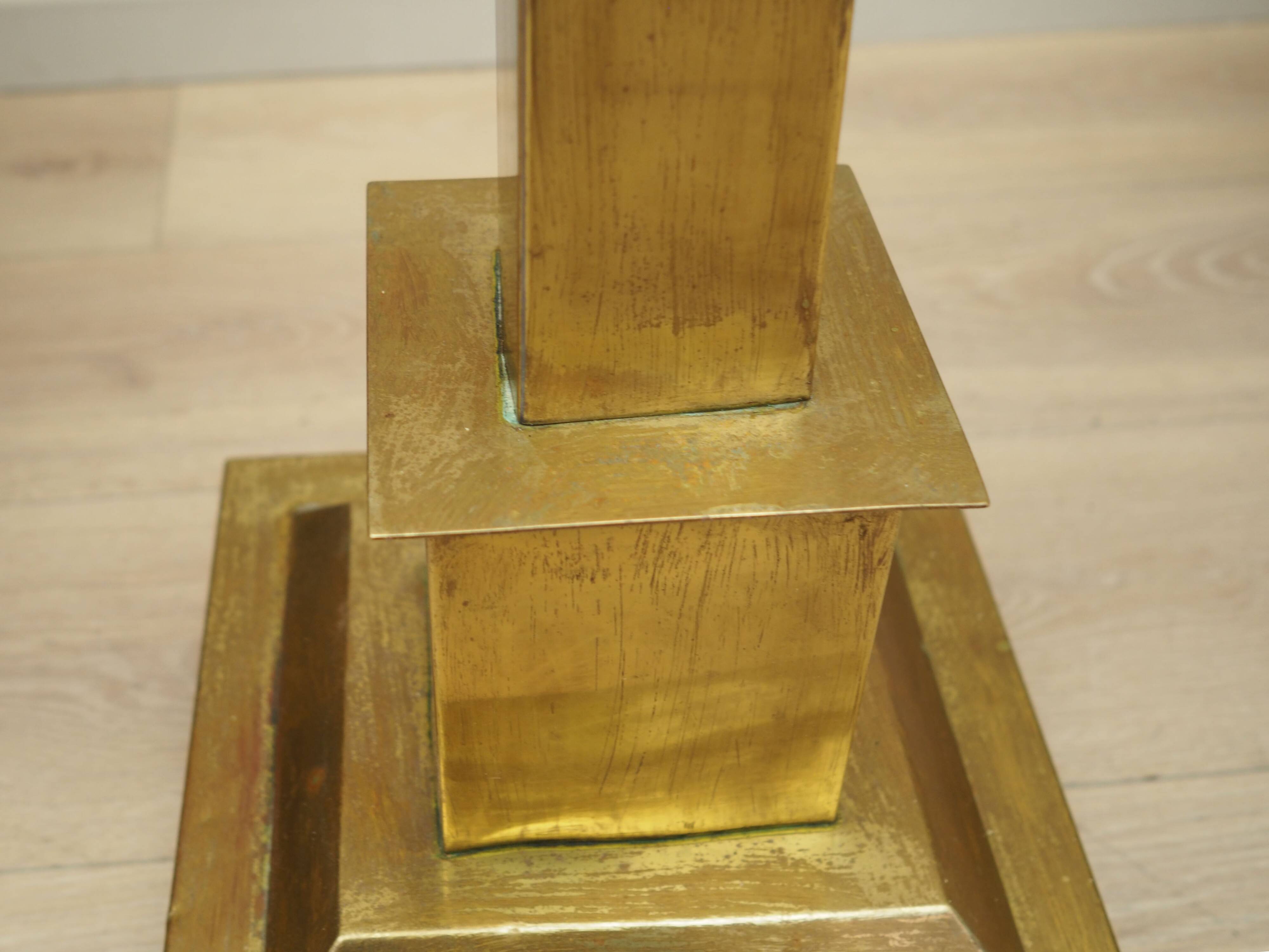Brass lamp, Danish design, 1960s, production: Denmark