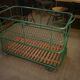 Former factory trolley with wheels from the 1950s