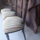 Set of 3 antique Napoleon III style chairs