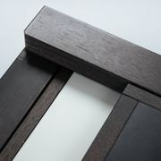 Bernard Vuarnesson desk or dining table with reversible and extendible tops, 80s